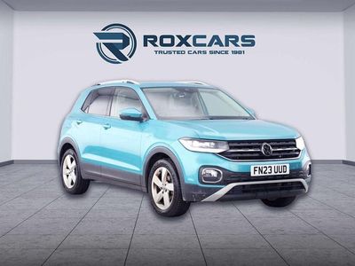 Used VW T-Cross SEL 110 HP (80 kW) 2023 Turquoise SUV