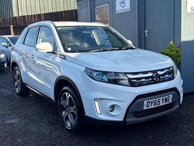 White Used 2015 Suzuki Vitara SZ5 Hatchback | £7,495 (Fair price)