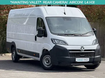 Used Vauxhall Movano 2024 Kaolin white (solid colour)