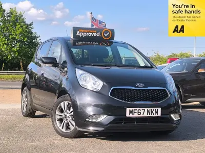 Used Kia Venga 123 HP (90 kW) 2017 Black Hatchback