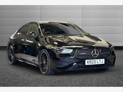 Used Mercedes CLA200 AMG Line Premium Plus 161 HP (118 kW) 2025 Black Coupe