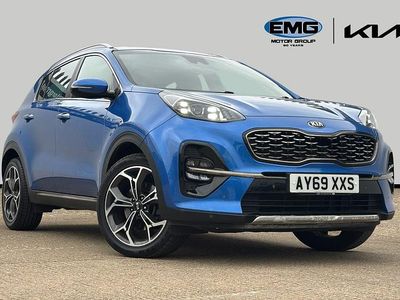 Used Kia Sportage GT-Line 174 HP (127 kW) 2019 Blue SUV