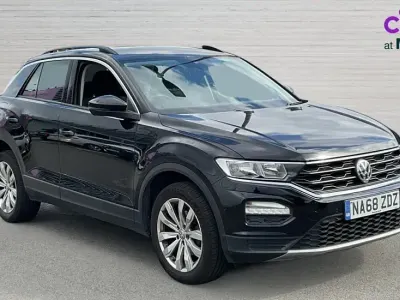 Used VW T-Roc SE 115 HP (84 kW) 2018 Black SUV