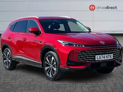 Second-hand MG HS Trophy 169 CP (124 kW) 2024 Roșu SUV