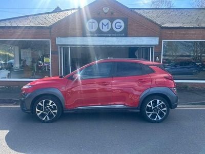 Second-hand Hyundai Kona Premium 120 CP (88 kW) 2021 Roșu SUV