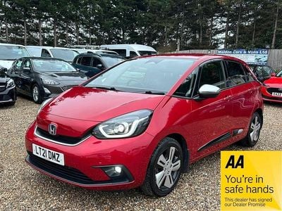 Red Used 2021 Honda Jazz Hybrid Hatchback | £15,440 (Good price)
