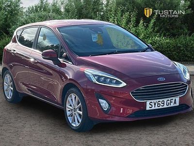 Red Used 2019 Ford Fiesta Titanium Hatchback | £10,599 (Fair price)