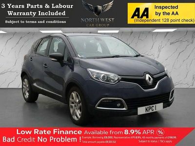 Used Renault Captur Dynamique 90 HP (66 kW) 2016 Blue SUV