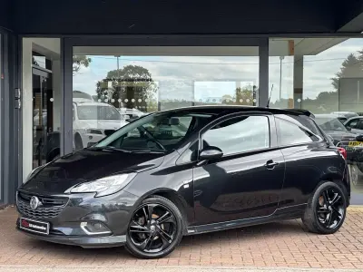 Used Vauxhall Corsa Edition 88 HP (64 kW) 2016 Black Hatchback