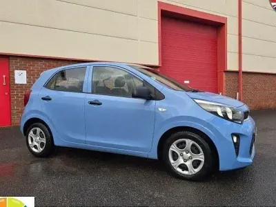 Begagnad Kia Picanto 67 HK (49 kW) 2019 Blå Halvkombi