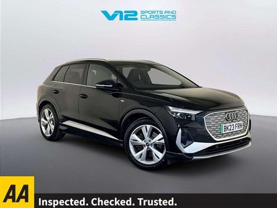 Used Audi Q4 e-tron S-Line 150 kW (204 HP) 2023 Black SUV
