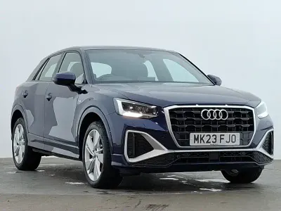 Used Audi Q2 S-Line 150 HP (110 kW) 2023 Blue SUV