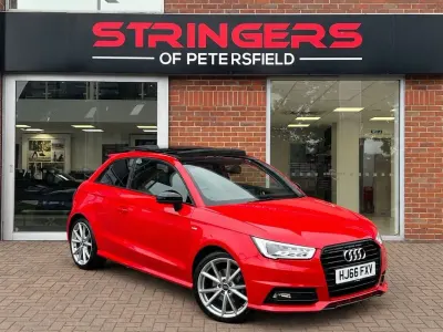 Used Audi A1 Black Edition 150 HP (110 kW) 2016 Red Hatchback