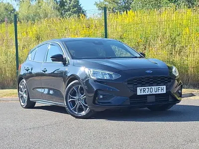 Used Ford Focus ST-Line 120 HP (88 kW) 2020 Black Hatchback