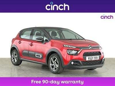 Red Used 2021 Citroën C3 Flair Hatchback | £9,749 (Fair price)