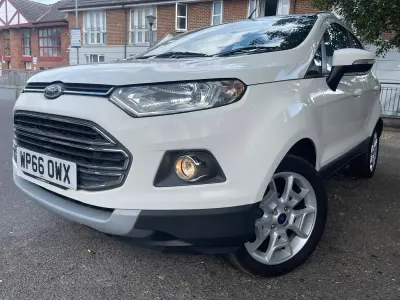 Used Ford Ecosport Titanium 112 HP (82 kW) 2016 White SUV