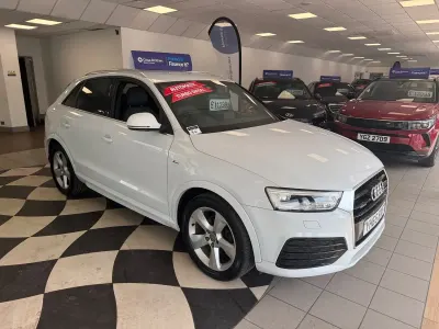 Used Audi Q3 S-line plus 184 HP (135 kW) 2015 White SUV