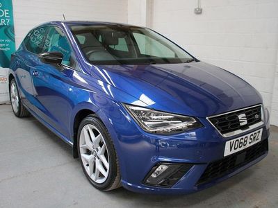 Used Seat Ibiza FR 95 HP (69 kW) 2018 Blue Hatchback
