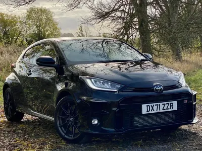 Used Toyota Yaris 2021 Black Hatchback
