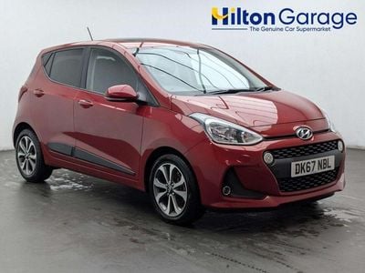 Used Hyundai i10 Premium SE 87 HP (63 kW) 2017 Red Hatchback