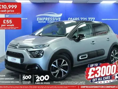 Used Citroën C3 Shine 100 HP (73 kW) 2022 Grey Hatchback
