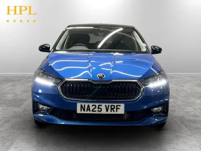Used Skoda Fabia Design Edition 116 HP (85 kW) 2025 Blue Hatchback