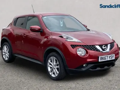 Używany Nissan Juke N-Connecta 117 KM (86 kW) 2017 Czerwony SUV