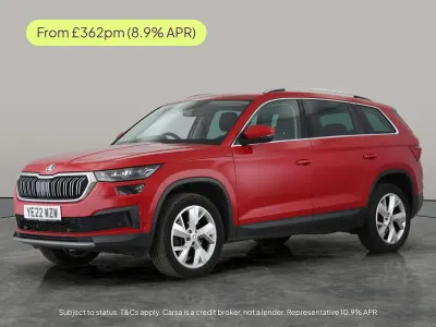 Used Skoda Kodiaq SE L 150 HP (110 kW) 2022 Red SUV