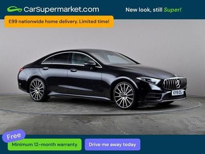Used Mercedes CLS350 AMG line 2019 Black Coupe