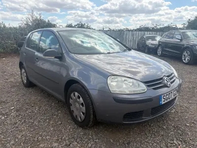 Used VW Golf V S 80 HP (58 kW) 2007 Grey Hatchback