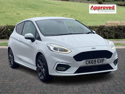 Used Ford Fiesta ST-Line X 100 HP (73 kW) 2019 White Hatchback