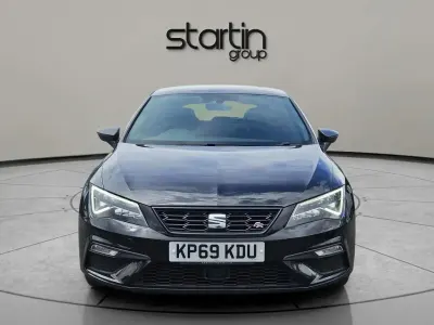 Begagnad Seat Leon Black Edition 128 HK (94 kW) 2019 Svart Halvkombi
