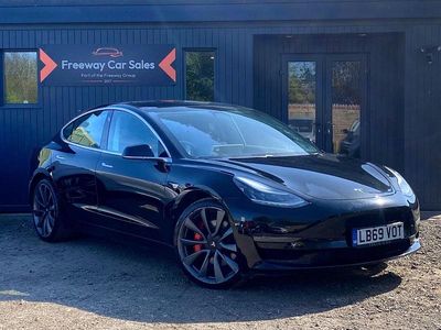 Used Tesla Model 3 Performance 461 kW (627 HP) 2019 Black Sedan