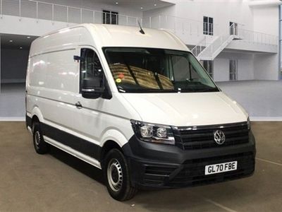 used VW Crafter 2.0 CR35 TDI M H/R P/V TRENDLINE 138 BHP + AIR CON + EURO 6 + BUSINESS PACK