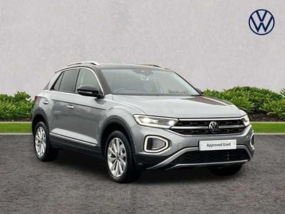 Silver Used 2023 VW T-Roc Style SUV | £23,500 (Fair price)