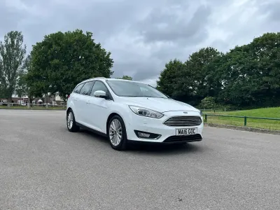 Used Ford Focus Titanium X 2016 White Estate