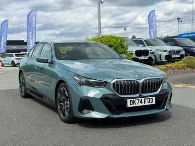 Used BMW 530e M Sport 2024 Green Sedan
