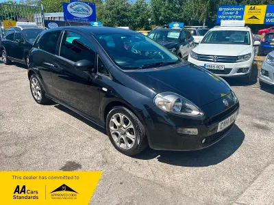 Used Fiat Punto 2014 Black Hatchback