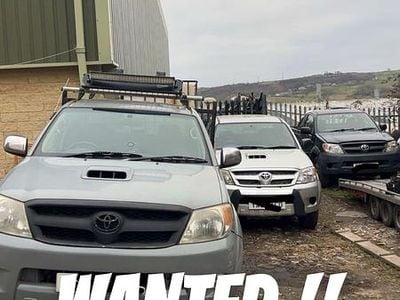 Used Toyota HiLux 171 HP (125 kW) 2008 Blue Pickup