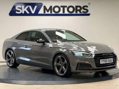 Używany Audi A5 Black Edition 245 KM (180 kW) 2019 Szary Coupe