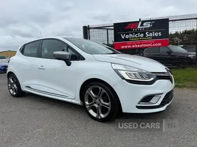 Used Renault Clio GT-Line 90 HP (66 kW) 2019 White Hatchback