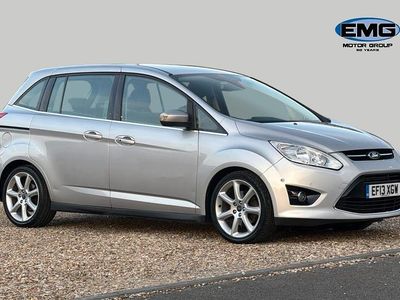 Used Ford Grand C-Max Titanium 150 HP (110 kW) 2013 Silver MPV