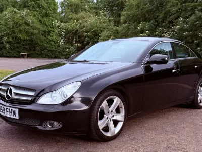 Used Mercedes CLS320 2009 Black Coupe