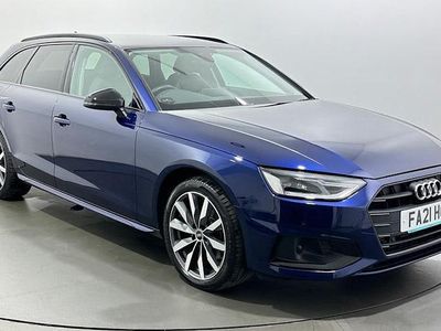 Used Audi A4 Sport 150 HP (110 kW) 2021 Blue Estate