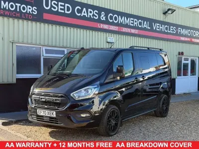 Używany Ford Transit Custom Limited 2021 Czarny Van