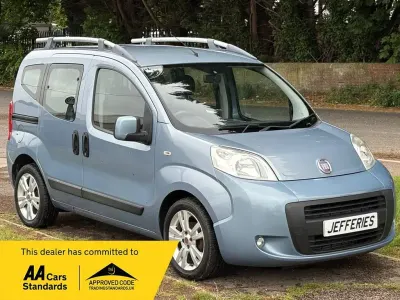 Used Fiat Qubo Dynamic 75 HP (55 kW) 2011 Blue MPV