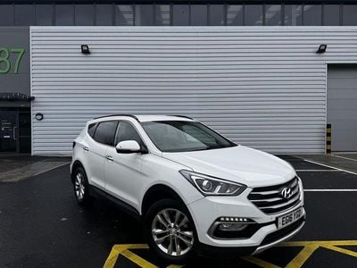 Begagnad Hyundai Santa Fe Premium 200 HK (147 kW) 2016 Vit SUV