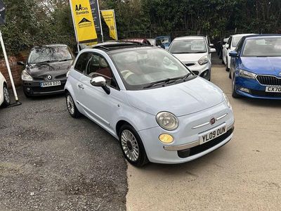 Used Fiat 500 Lounge 2014 Blue Hatchback