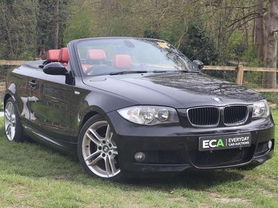 Used BMW 118 Cabriolet M Sport 2008 Black Cabriolet