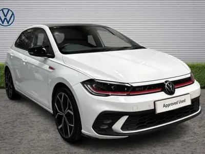 Begagnad VW Polo GTI 207 HK (152 kW) 2023 Vit Halvkombi